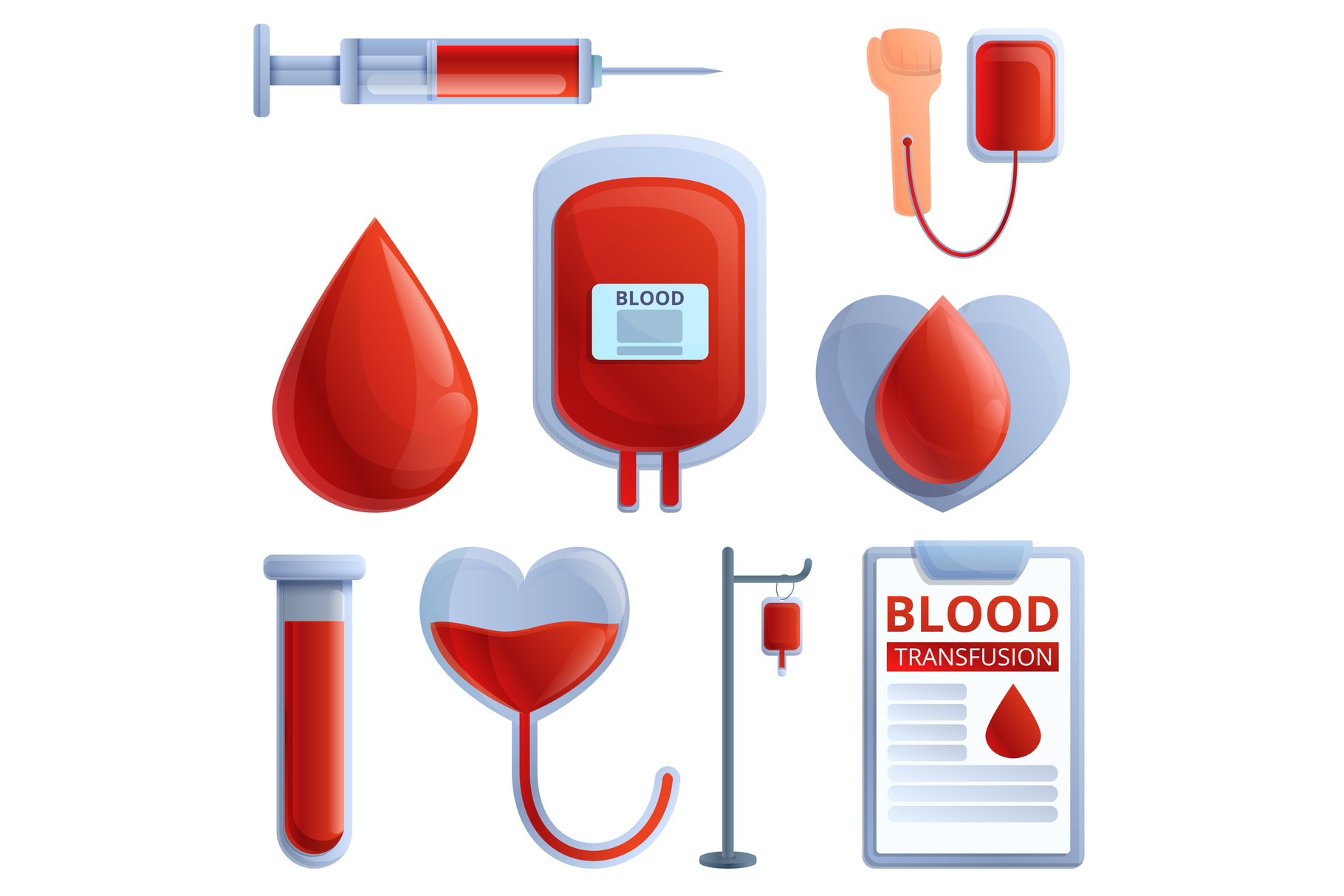 Blood-transfusion-icons-set-Graphics-12213049-1